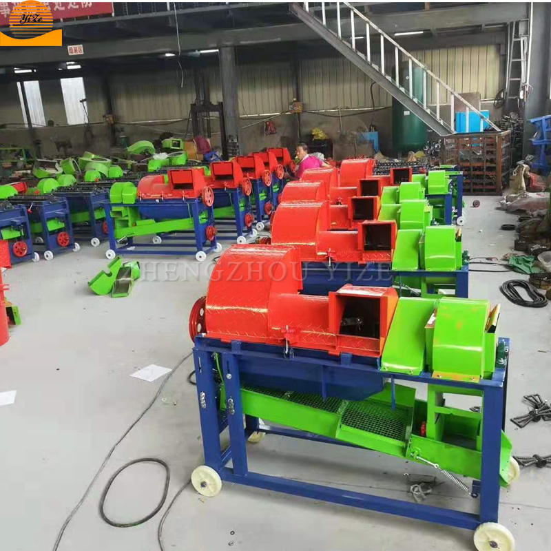 Automatic Electric or diesel motor farm maize corn peeler dehuller machine corn sheller thresher threshing machine