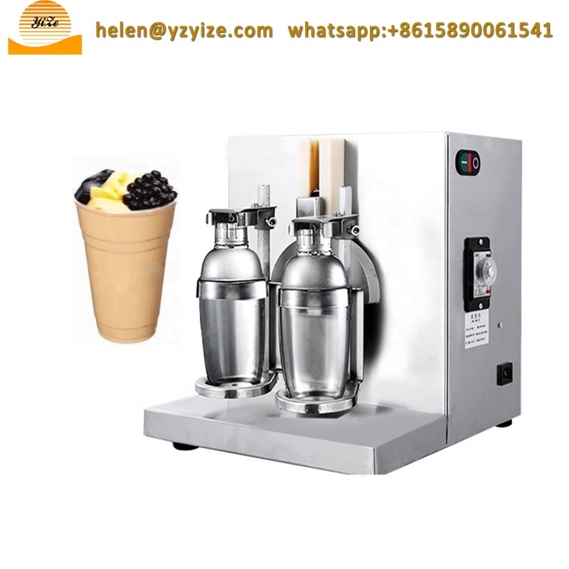 Electric milk tea drink shaker mixer Bubble pearl milk tea making shaking machine