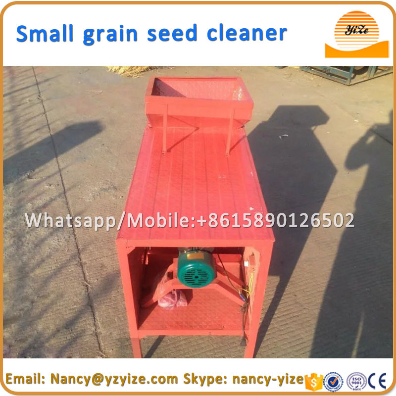 Small type grain cleaning machine wheat rice stone cleaner for sale