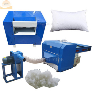 Automatic cotton yarn opener waste stuff filler recycling machine polyester fiber cotton opening pillow stuffing filling machine