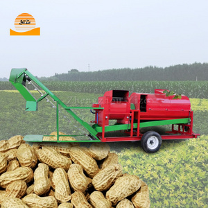 Agriculture Machinery Automatic Loading Bagging Dry Wet Dual-Purpose Tractor Driven Peanut Groundnut Picker Harvester Machine