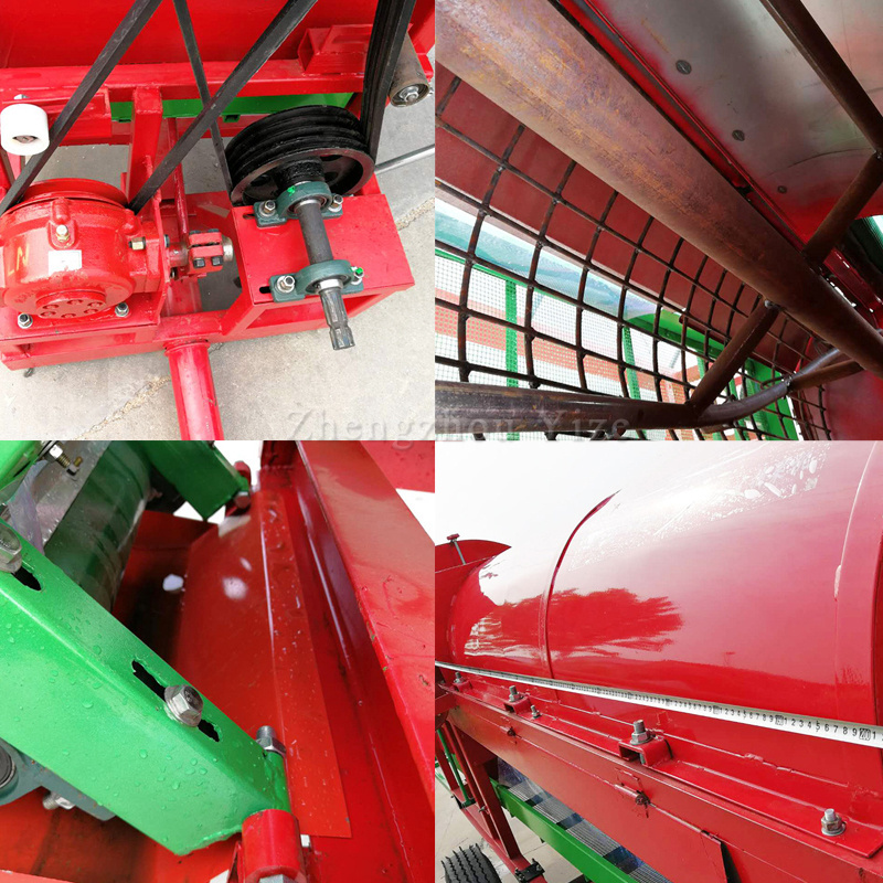 Agriculture Machinery Automatic Loading Bagging Dry Wet Dual-Purpose Tractor Driven Peanut Groundnut Picker Harvester Machine