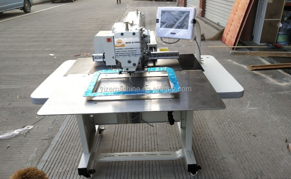 Automatic computer design pattern sewing machine Computerized interlock ...