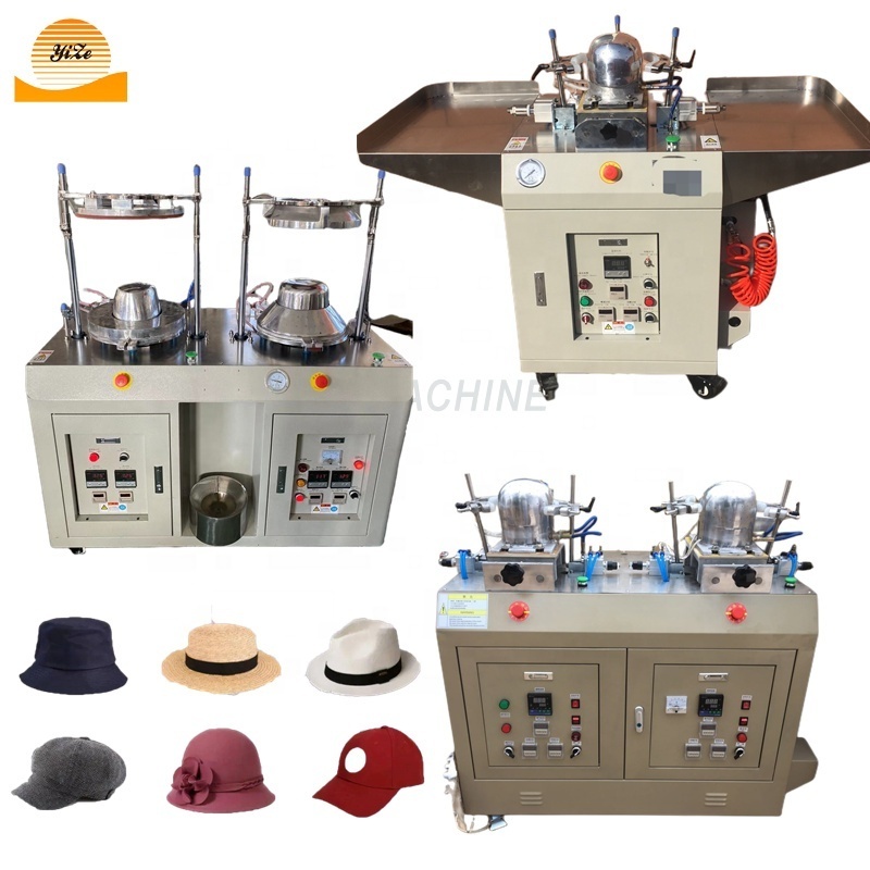 industrial hat cap ironing machine mould single/double head customizable automatic cap making machines