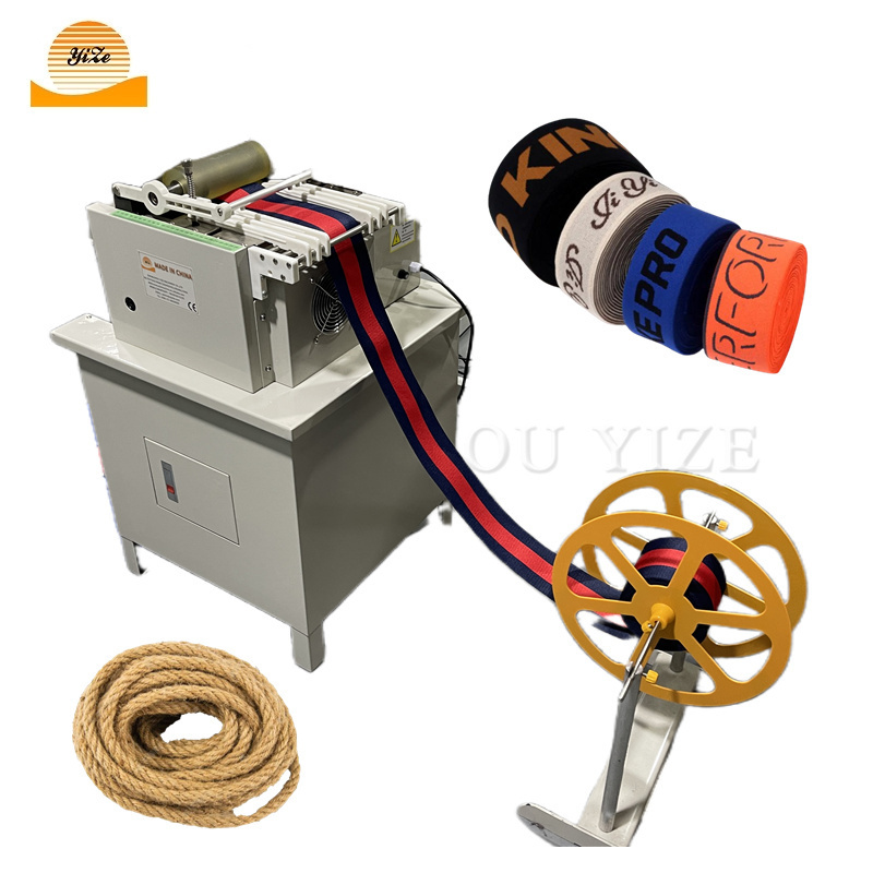 Hemp Rope Cutting Machine Shoelace Polyester Fabric Tape Cutting Machine Elastic Band Cutter Ultrasonic Webbing Cutting Machine