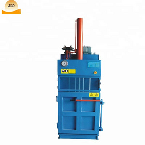 Hydraulic straw recycling baler machine for used clothes Truck Tyre Baler Cotton waste paper bale pressing machine compress