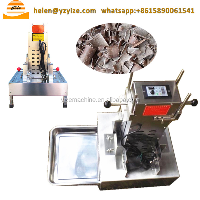 Cake Shop Use Chocolate Bar Cutting Machine Chocolate Shaver and Slicer Machine