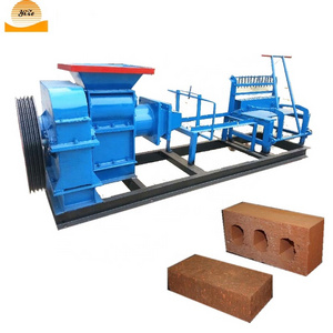 Automatic simple clay brick extruder maker machine clay brick making machine