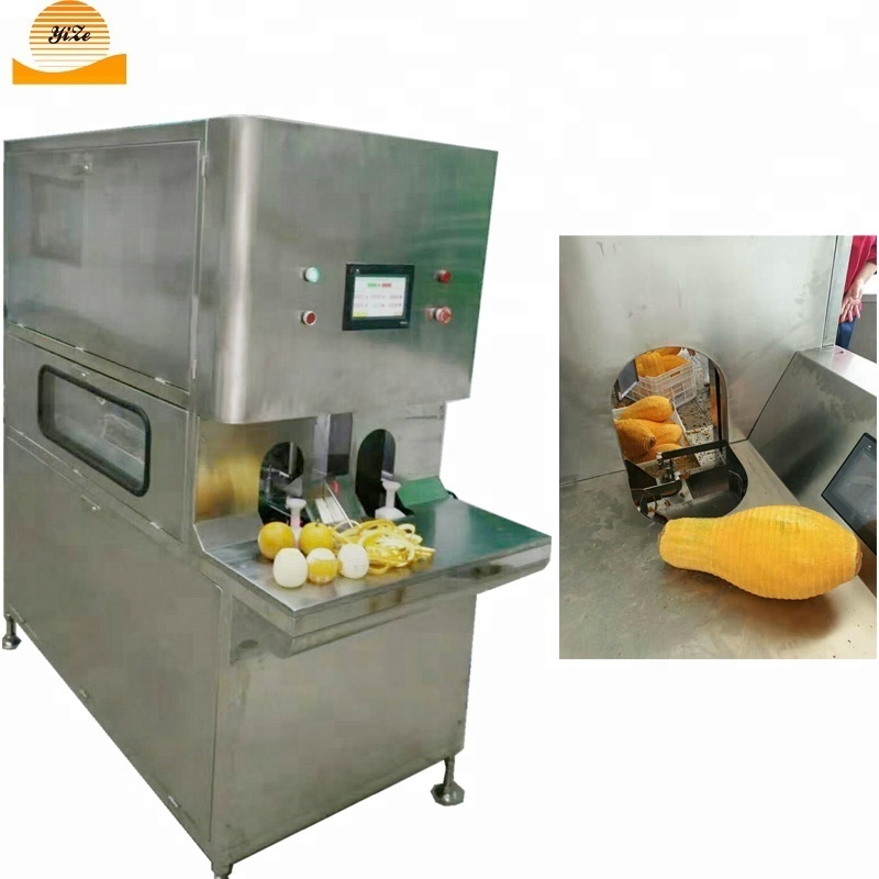 automatic orange peeler mango skin remover machine pineapple peeling machine