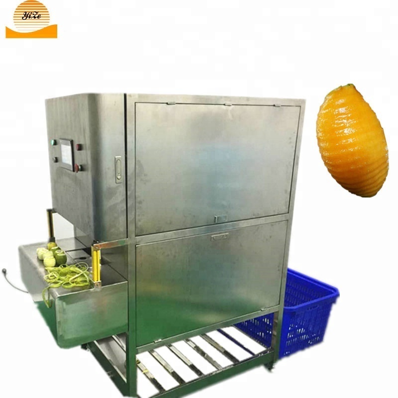 automatic orange peeler mango skin remover machine pineapple peeling machine