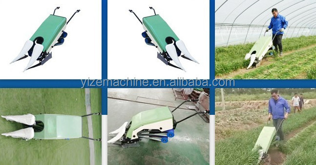 Small type chinese chives harvester machine for sale celery parsley reaping machine