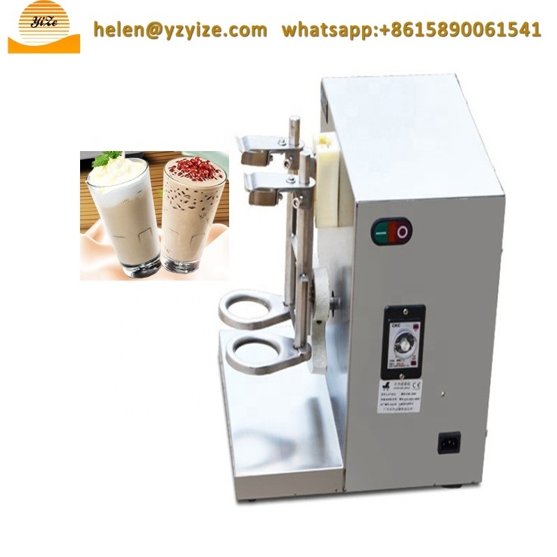 Electric milk tea drink shaker mixer Bubble pearl milk tea making shaking machine