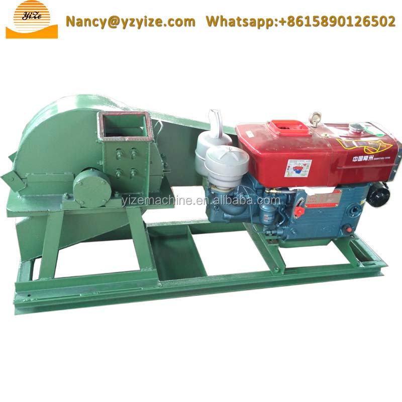 Industrial Tunisia diesel wood bark crusher shredder wood chipper shaving machine price for animal bedding and horse