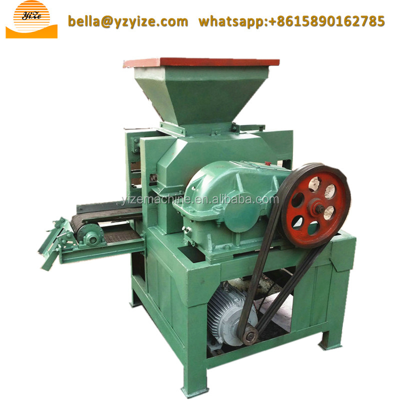 Charcoal and coal dust briquette press machine