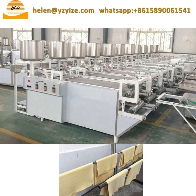 Dried Tofu Skin Bean Curd Sheet Presser Machine Tofu Press Maker Soybean Tofu Grinder for Skin of Soyabeanmilk 220V/380V CN;HEN