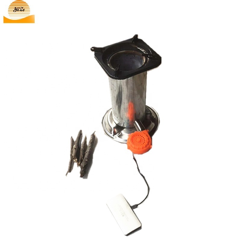 Mini Portable Wood Burning Camp Stove Small Pellet Stove