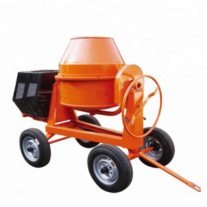 self loading soil concrete block mixer construction machinery equipment for brick making foam concrete mixing and pump machine