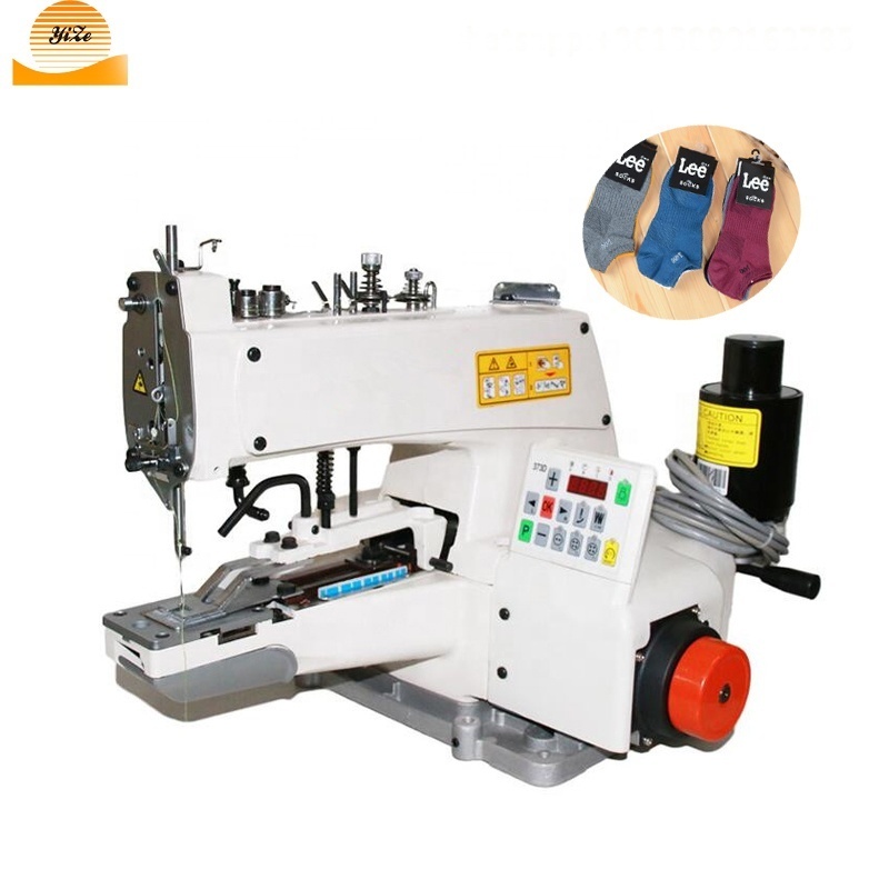 Manual Socks Gloves Towels Sewing Labeling Machine Price Label Sewing Machine