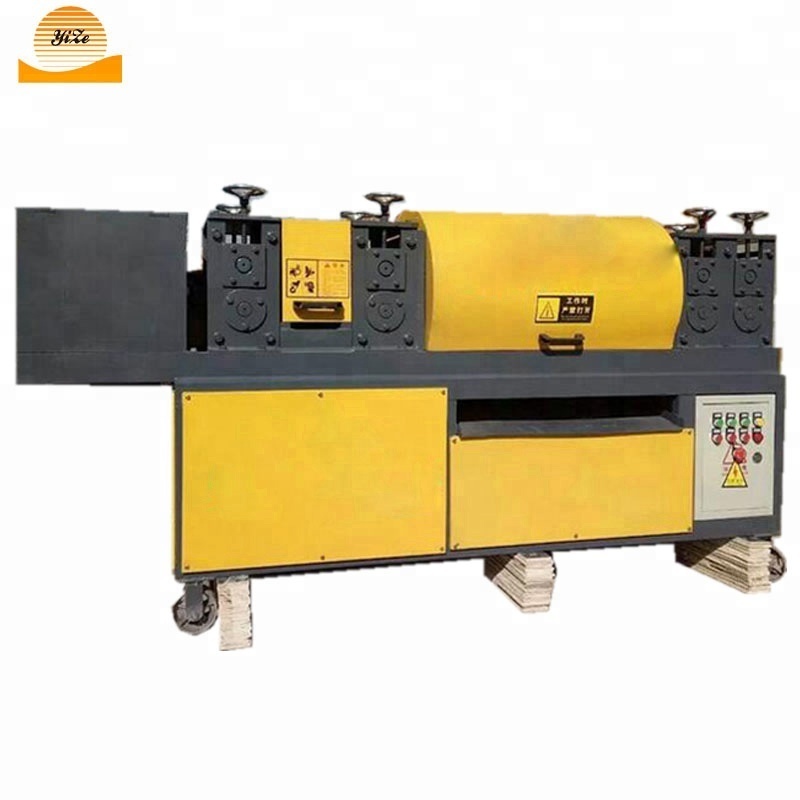 Steel pipe rust removing machine , Tubing straightener , hydraulic steel pipe straightening machine