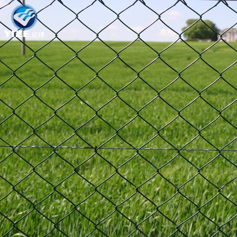 china supplier chain link fence extensions/chain link fence per sqm weight/wholesale chain link fence