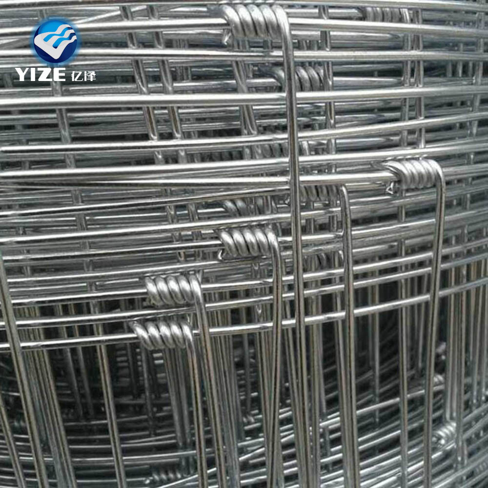 heavy duty zinc coating fixed knot woven wire field game fence