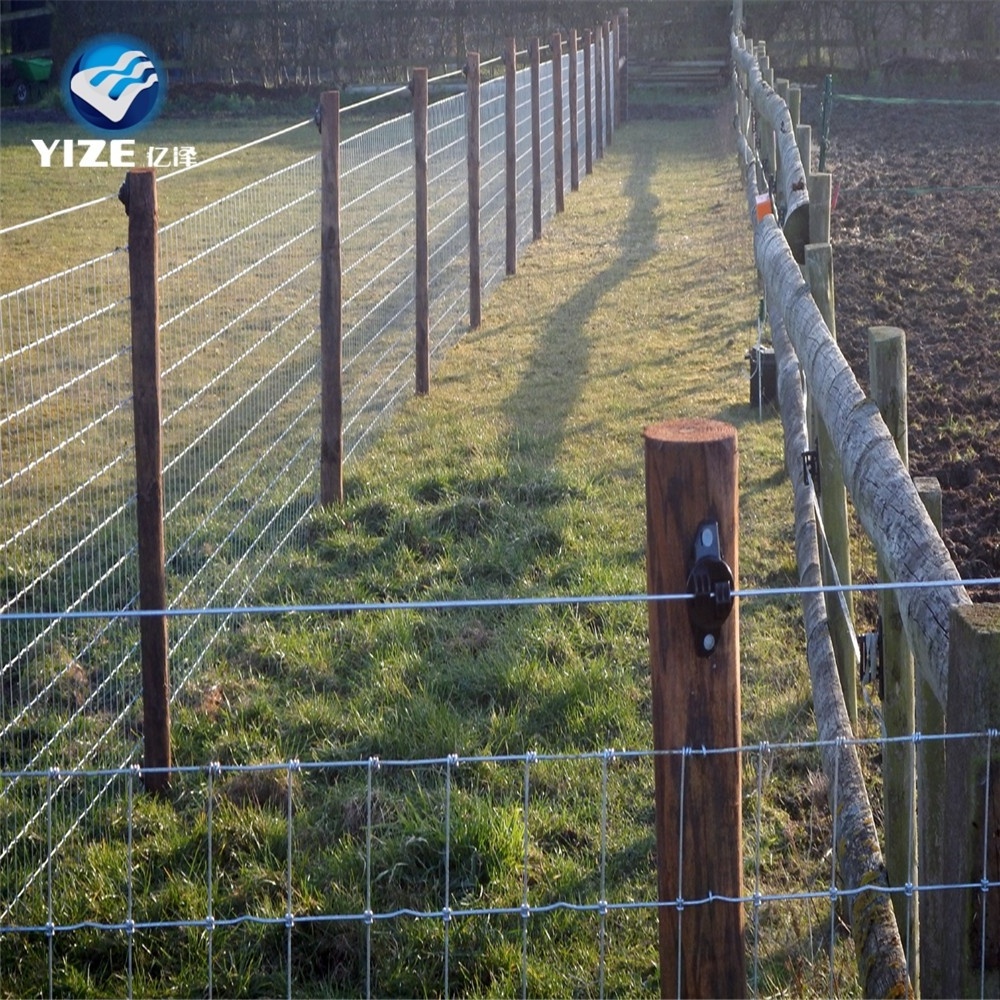 Galvanized Cattle Fencing Panels Animal Fence Mesh Galvanized Iron Wire Farm Fence Perforated Mesh