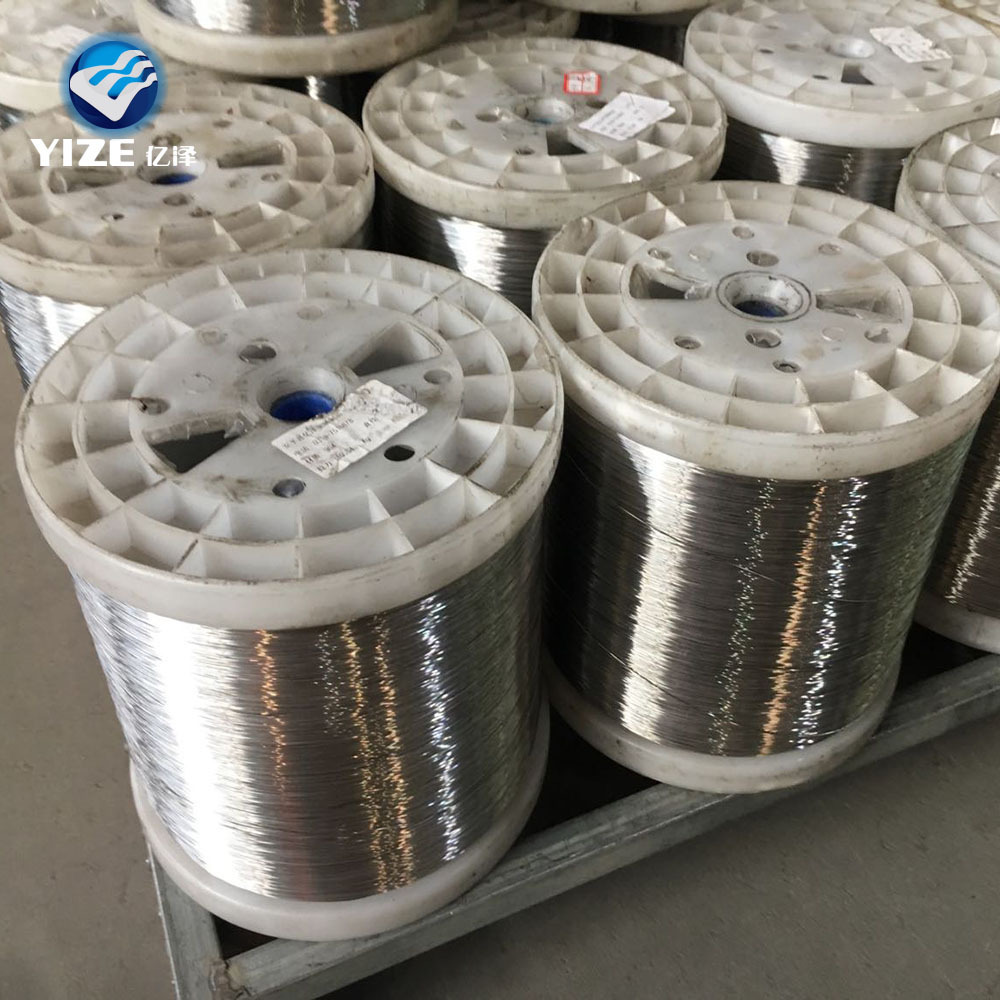 AISI ss 340 galvanized High resistivity/304 stainless steel wire 0.45mm-0.85mm for medical equipment