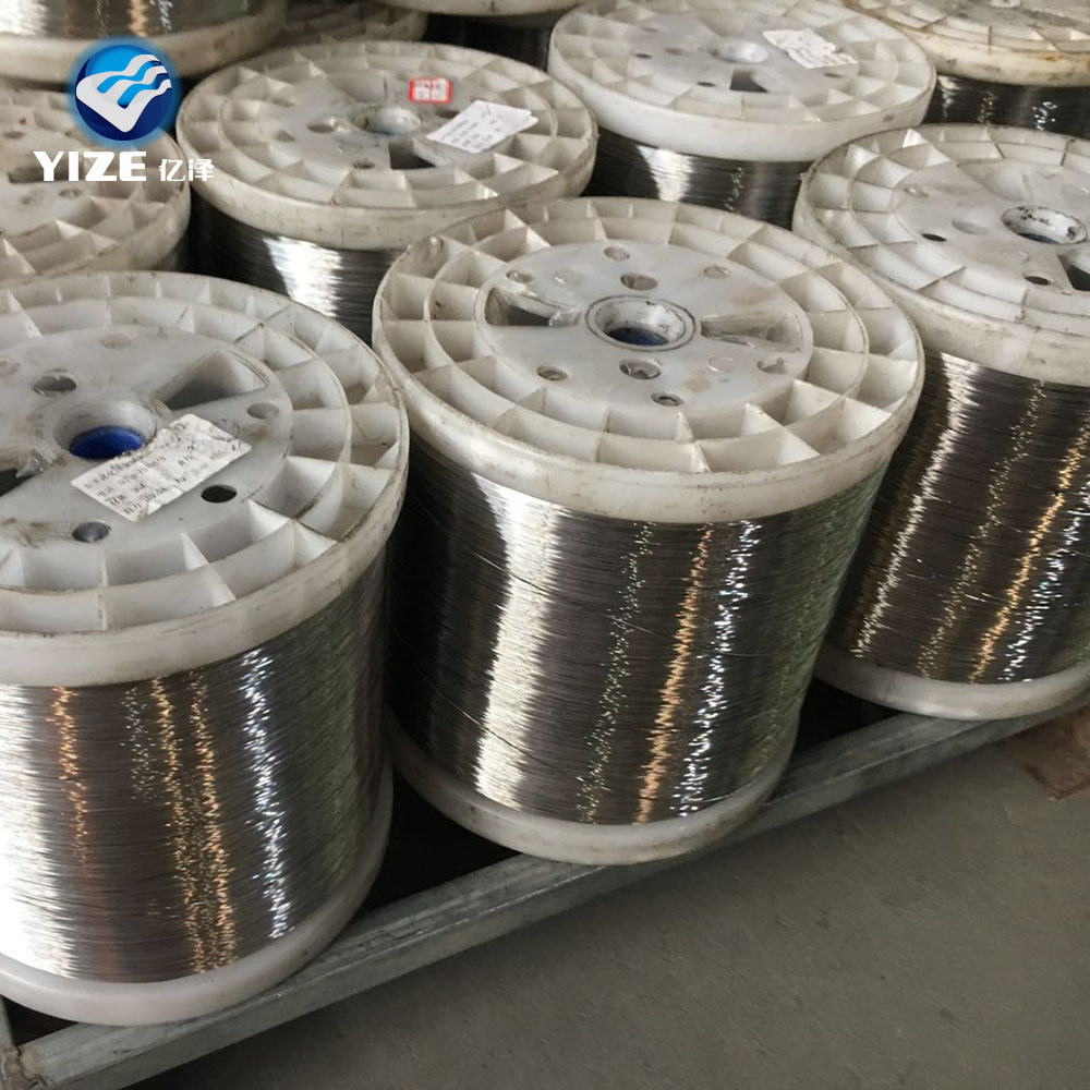 AISI ss 340 galvanized High resistivity/304 stainless steel wire 0.45mm-0.85mm for medical equipment