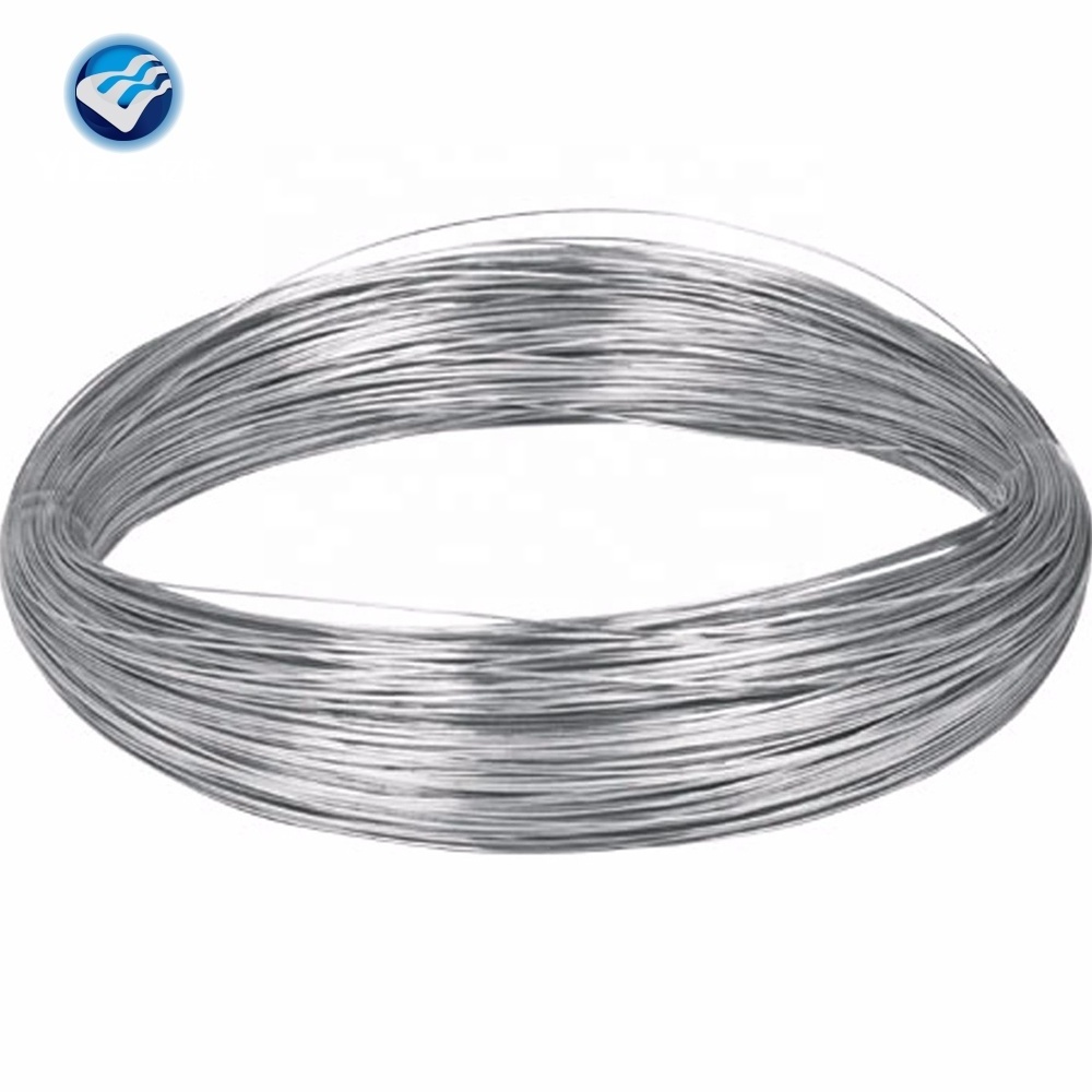 Hot dipped galvanized steel wire 12/ 16/ 18 gauge electro galvanized gi iron binding wire made in China