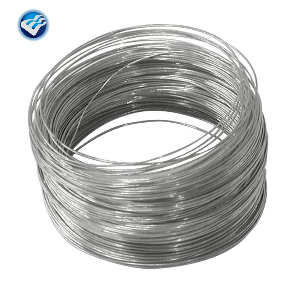 Hot dipped galvanized steel wire 12/ 16/ 18 gauge electro galvanized gi iron binding wire made in China