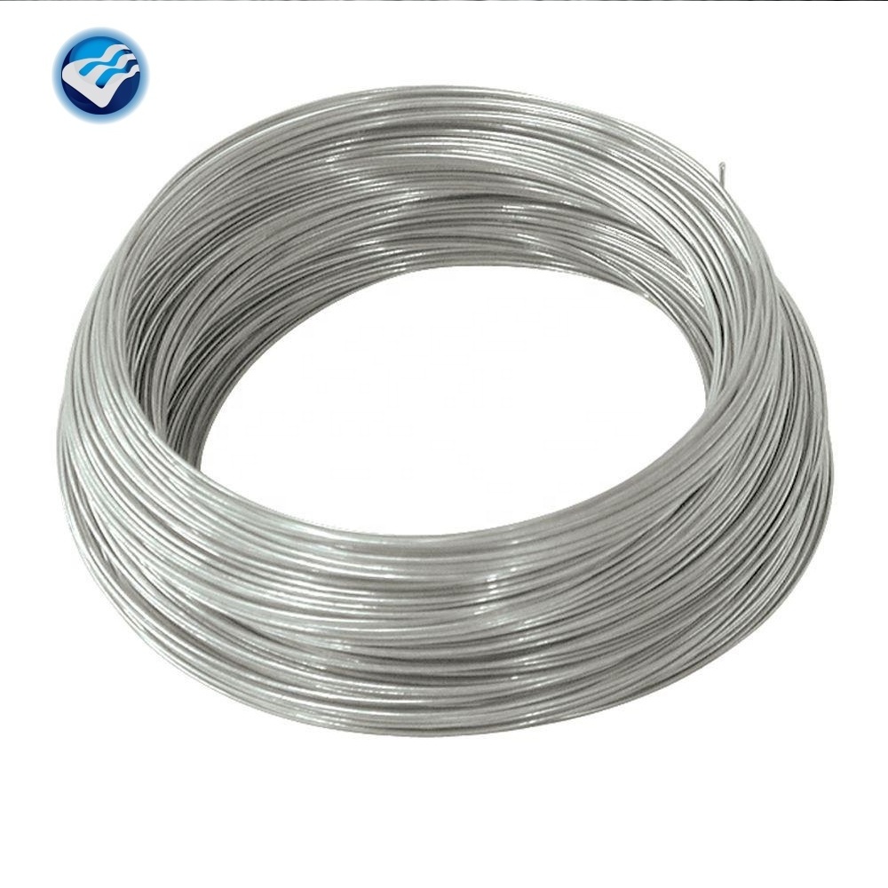 Hot dipped galvanized steel wire 12/ 16/ 18 gauge electro galvanized gi iron binding wire made in China