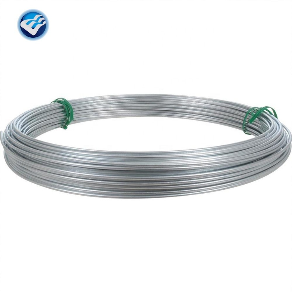 Hot dipped galvanized steel wire 12/ 16/ 18 gauge electro galvanized gi iron binding wire made in China