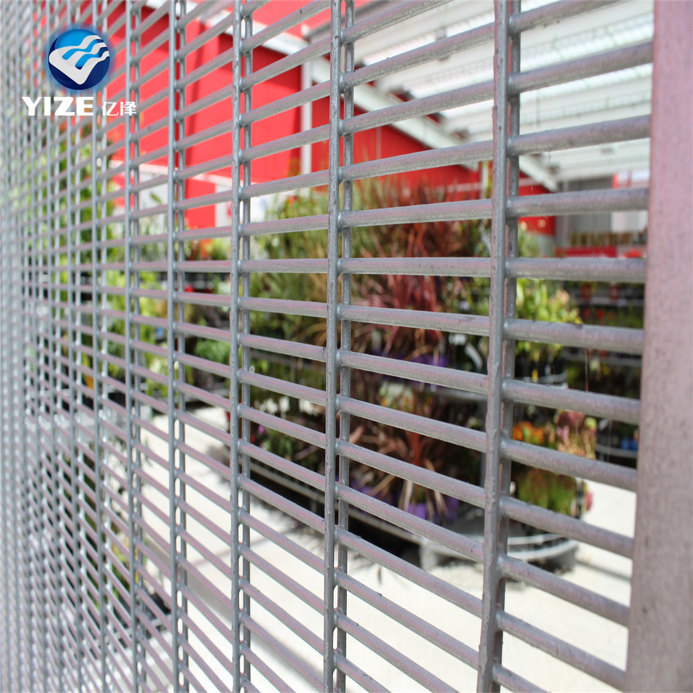 high security anti cut 358 mesh fence pvc coated 358 anti climb no climb fence