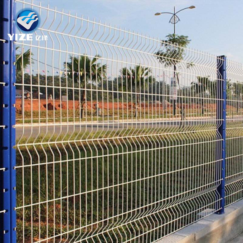 Security galvanized welded used vinyl fence for sale