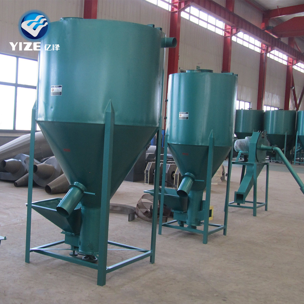 Hot Sell Vertical Feed Grinder and Mixer Malaysia for Duck Chicken Pig Feed with Good Quality Factory Indonesia Philippines