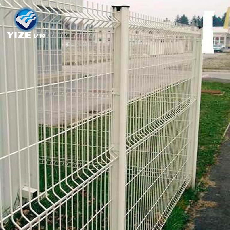 Factory price pvc coat weld wire mesh panel/black used vinyl fence/garden net fence for sale