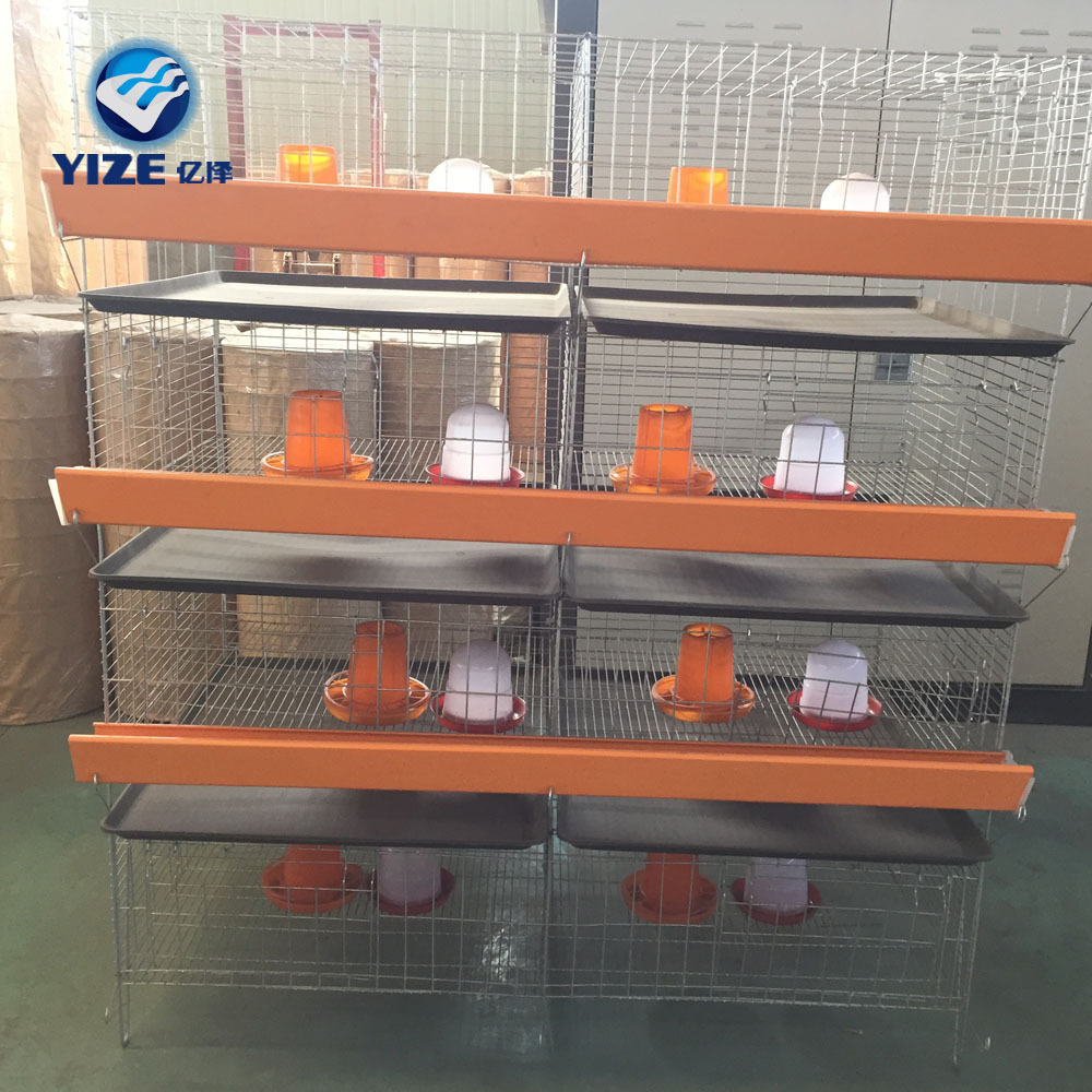 Galvanized H Type Broiler Chicken Cage/Chick Chicken Cage popular in kenya Uganda Nigeria Mozambiquesouth africa