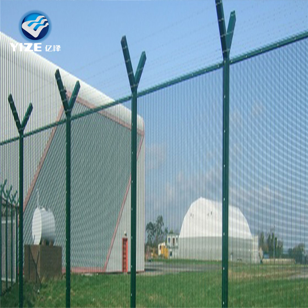 high security anti cut 358 mesh fence pvc coated 358 anti climb no climb fence