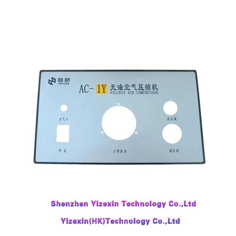 Function touch switch circuit membrane switch panel/membrane keypad