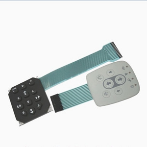 custom waterproof membrane switch membrane panel Conductive Silicone Rubber Keypad Buttons