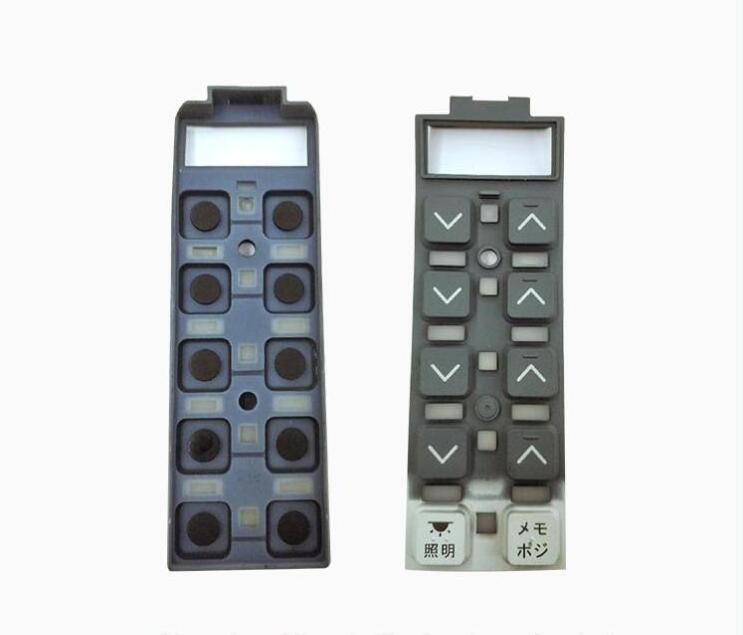 custom waterproof membrane switch membrane panel Conductive Silicone Rubber Keypad Buttons