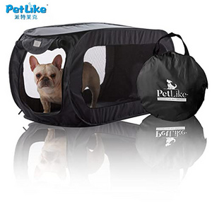 PETLIKE Pop Up Dog Kennels Large Dog Bed, Portable Car Seat Dog Kennel Waterproof for Indoor Outdoor Travel