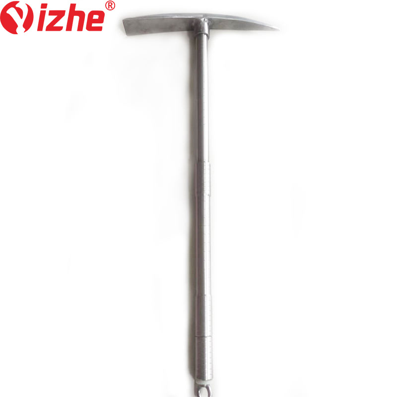 Three-section Detachable And Extended Ice-breaking Steel Axe Portable Cross-head Ice Axe