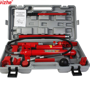 Trolley Jack Low Profile Hydraulic Floor Porta Power Hydraulic Body Frame Repair Tools Jacks Hot Sell 10 Ton Car Jack