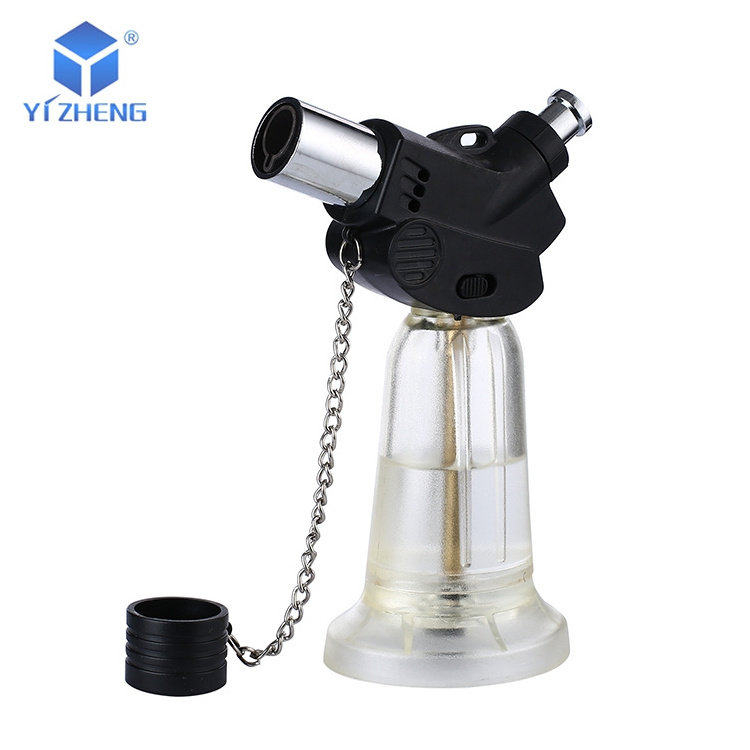 Wholesale Refillable Gas Smoking Cigar Cigarettes Bulk Triple Jet Blow Gas Torch Lighter