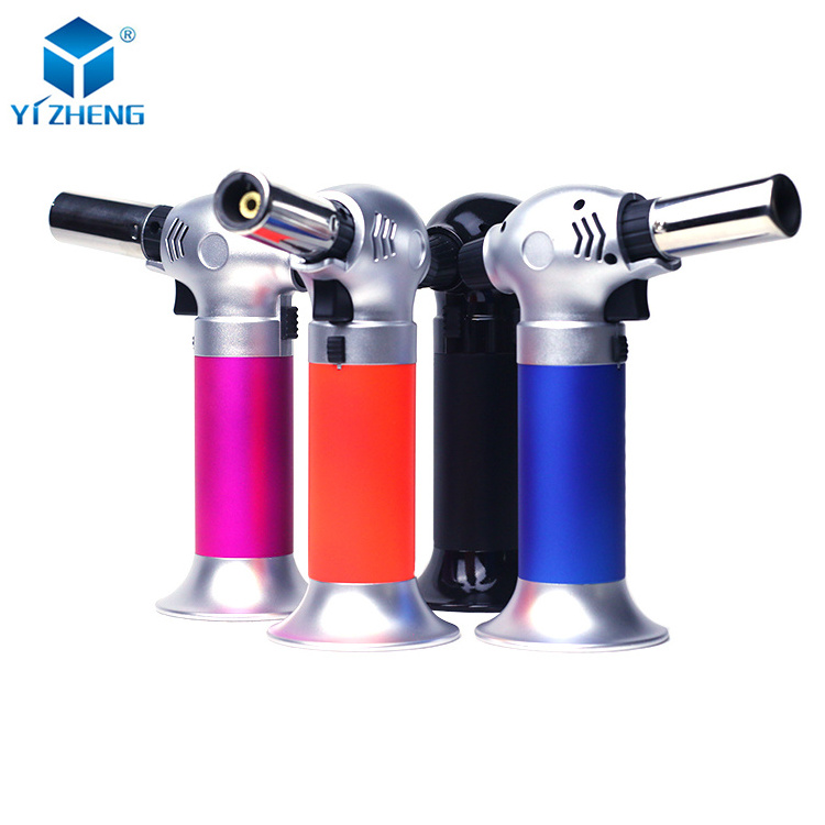 Supplier Custom New Multifunctional Creme Brulee Butane Torch Refillable Kitchen Torch Lighter For Kitchen