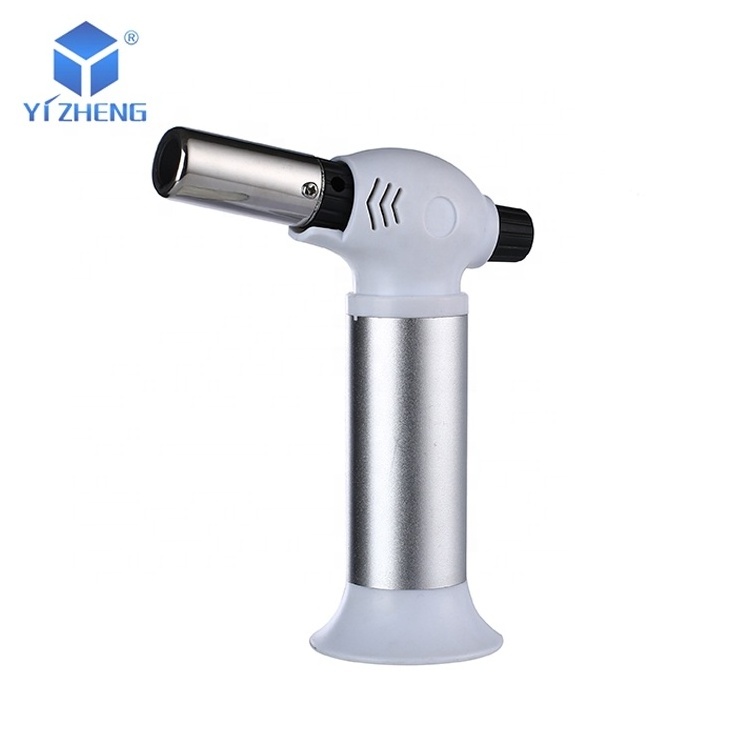 Custom Mini Portable Professional Jet Baking Gun Small Gas Welding Encendedores Set Jet Butane Blow Torches Lighter