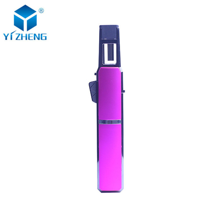 Portable refillable cigarette flame gun butane lighter,gas lighter gun