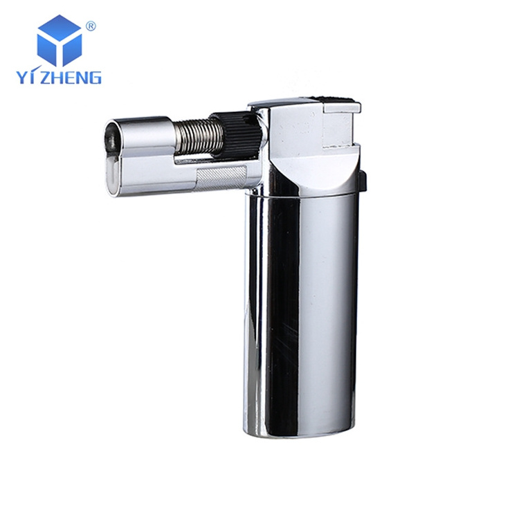 Smoking accessories cigar windproof refillable butane gas jet torch lighters