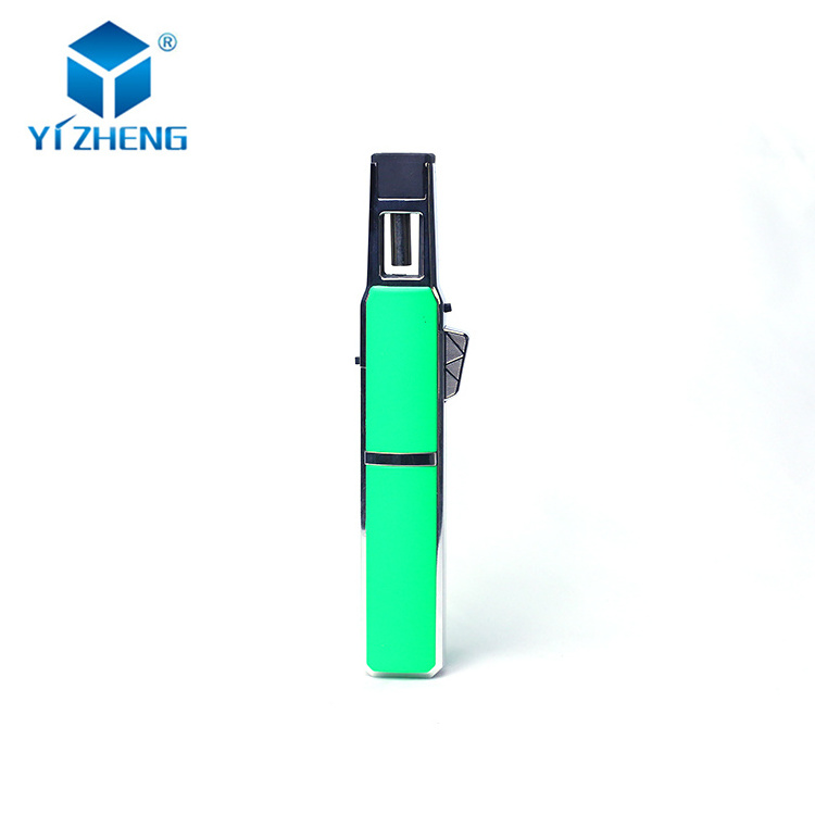 Wholesale Custom Logo Portable Rechargeable Cigarette Jet Flame Kitchen Torch Lighter